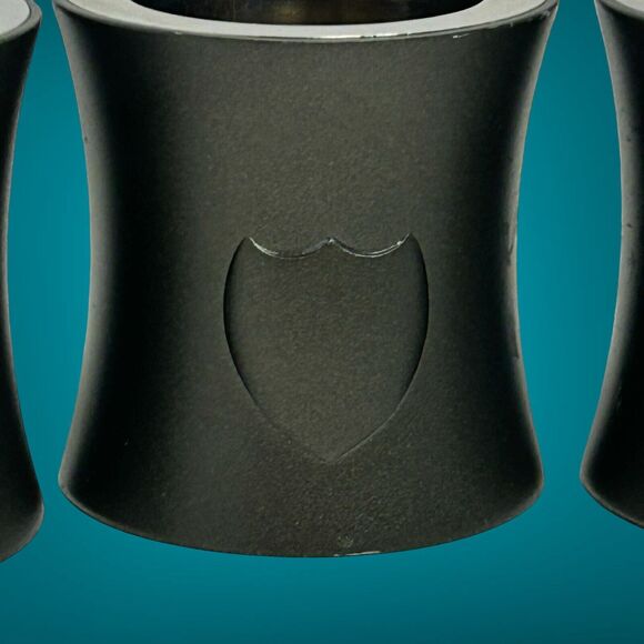 Lot Of 3 Dom Perignon Champagne 2” Metal Candle Holders - Picture 15 of 16